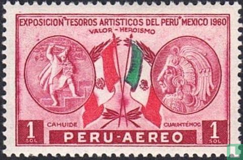 Exposition de trésors d'art au Mexique