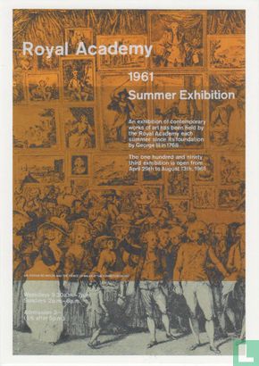 Royal Academy Summer : Exhibition Poster, 1961 - Bild 1