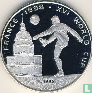 Laos 50 kip 1996 (PROOF - type 1) "1998 Football World Cup in France" - Image 1