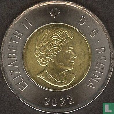 Kanada 2 Dollar 2022 (gefärbt) "50th anniversary of the Summit Series" - Bild 1