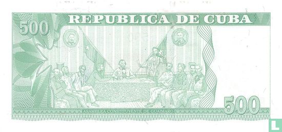 Cuba 500 Pesos  - Afbeelding 2