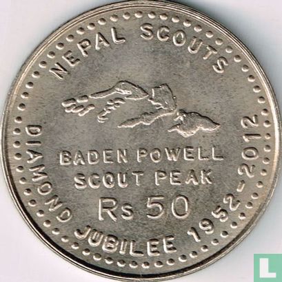 Nepal 50 rupees 2012 (VS2069) "60th anniversary of Nepal Scouts" - Afbeelding 1