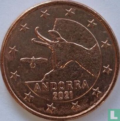 Andorre 1 cent 2021 - Image 1