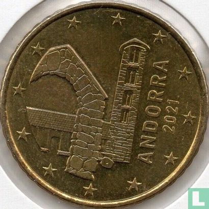 Andorre 50 cent 2021 - Image 1