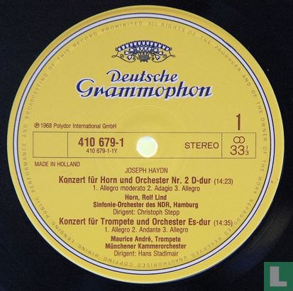 Trompetenkonzert Es-dur / Hornkonzert / Flötenkonzert - Image 3