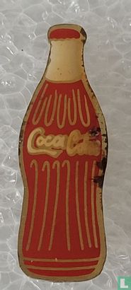 Coca-Cola fles (witte halcos) 