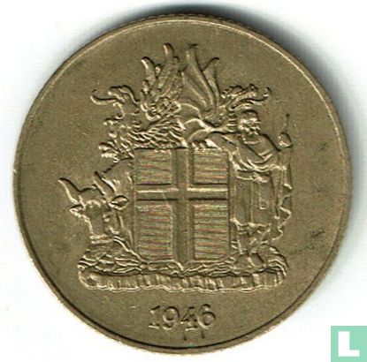 IJsland 1 króna 1946 - Afbeelding 1