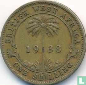 Brits-West-Afrika 1 shilling 1938 - Afbeelding 1