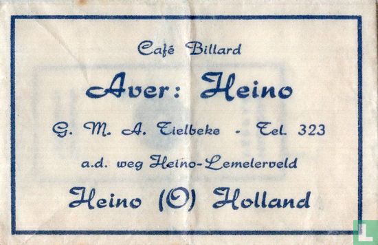 Café Billard Aver: Heino - Afbeelding 1