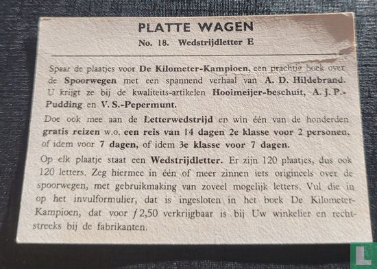 Platte wagen - Bild 2