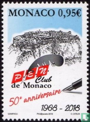 50 years PEN club Monaco