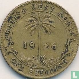 British West Africa 1 shilling 1926 - Image 1