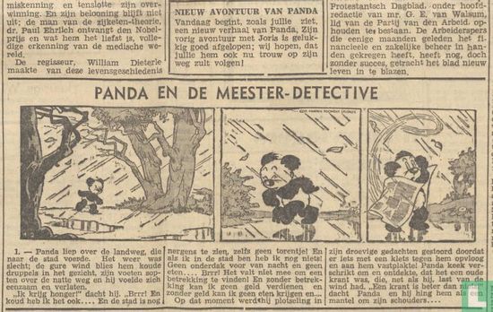 Panda en de meester-detective - Afbeelding 1