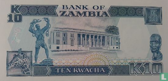 Zambia 10 Kwacha - Afbeelding 2