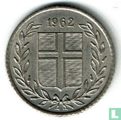 Islande 10 aurar 1962 - Image 1