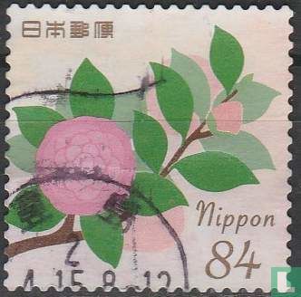 Spring greeting stamps