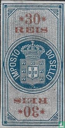 Imposto do sello 30 Reis