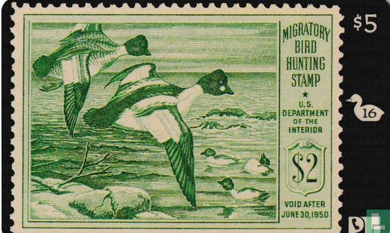 Migratory Bird Hunting Stamp 1950 - Image 1