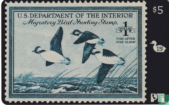 Migratory Bird Hunting Stamp 1949 - Bild 1