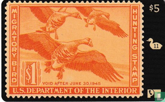 Migratory Bird Hunting Stamp 1945 - Bild 1