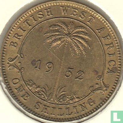 Brits-West-Afrika 2 shillings 1952 (H) - Afbeelding 1
