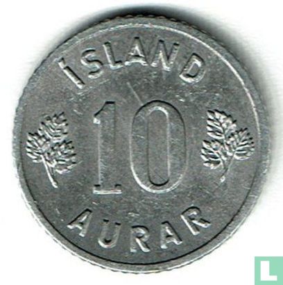 Islande 10 aurar 1971 - Image 2