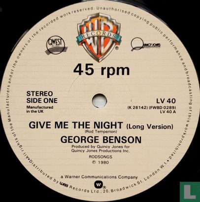 Give Me the Night - Bild 3