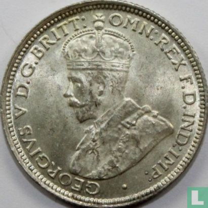 Afrique de l'Ouest britannique 6 pence 1920 (H) - Image 2