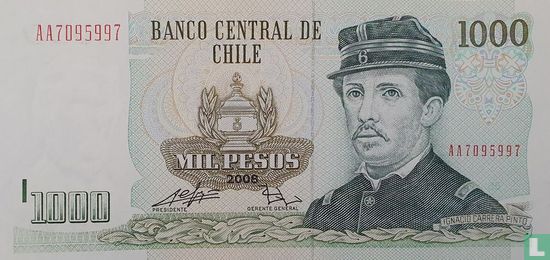 Chile 1000 Peso - Bild 1