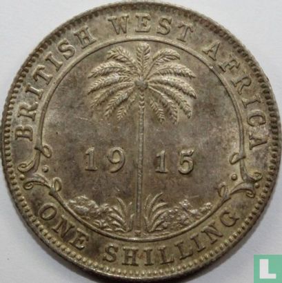 Afrique de l'Ouest britannique 1 shilling 1915 - Image 1