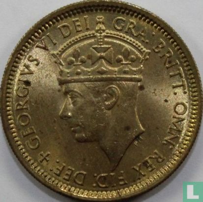British West Africa 6 pence 1952 - Image 2
