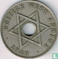 Britisch Westafrika 1 Penny 1940 (KN) - Bild 1