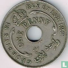 Afrique de l'Ouest britannique 1 penny 1940 (KN) - Image 2