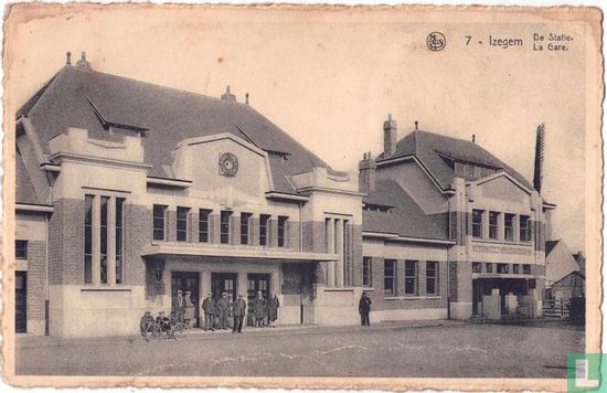 7 - Izegem  De Statie / La Gare - Image 1