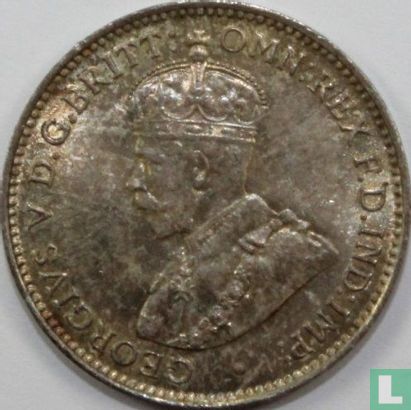 Brits-West-Afrika 3 pence 1913 (zonder muntteken) - Afbeelding 2