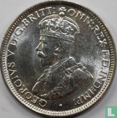 Britisch Westafrika 6 Pence 1918 - Bild 2