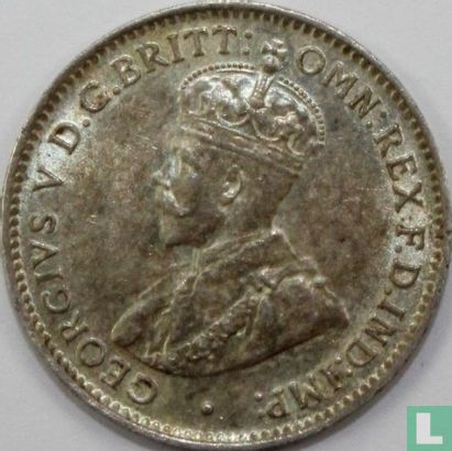 Brits-West-Afrika 3 pence 1914 - Afbeelding 2