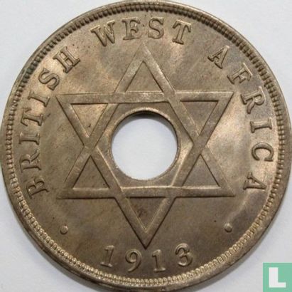 Brits-West-Afrika 1 penny 1913 (H) - Afbeelding 1