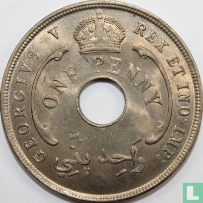 British West Africa 1 penny 1913 (H) - Image 2