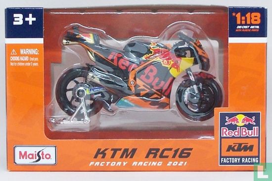 MAISTO 1/18 - KTM RC16 - Moto GP 2023