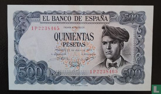 Spain 500 Pesetas - Image 1