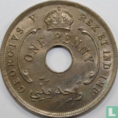 British West Africa 1 penny 1917 - Image 2