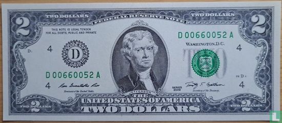 Verenigde Staten 2 dollar (D - Cleveland OH) - Afbeelding 1