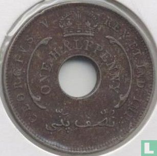 Afrique de l'Ouest britannique ½ penny 1919 (H) - Image 2