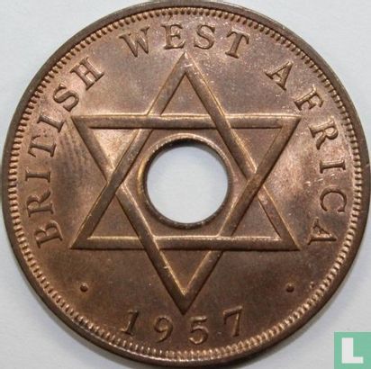 Brits-West-Afrika 1 penny 1957 (H) - Afbeelding 1