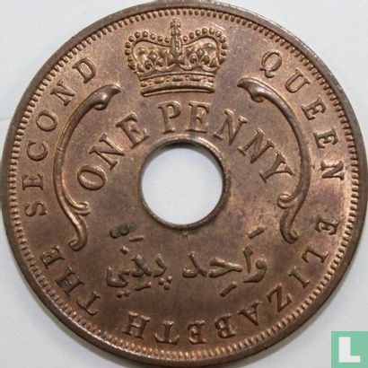 British West Africa 1 penny 1957 (H) - Image 2