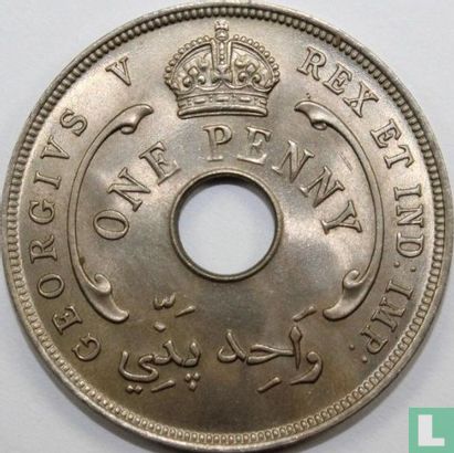 Afrique de l'Ouest britannique 1 penny 1933 - Image 2