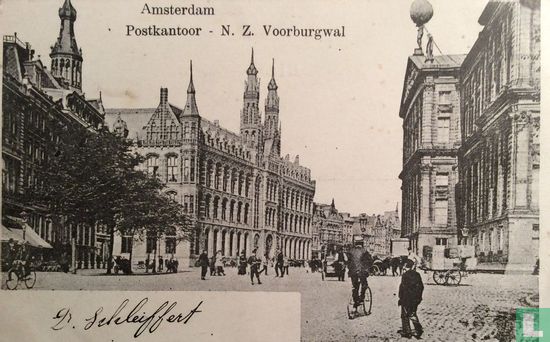Postkantoor - N.Z. Voorburgwal - Afbeelding 1