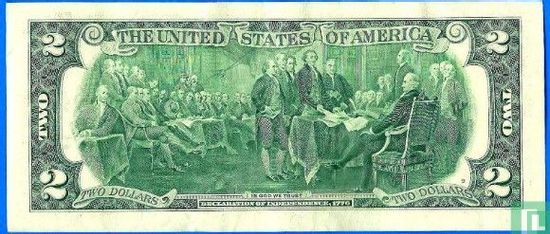 Verenigde Staten 2 dollar (A - Boston MA) - Afbeelding 2