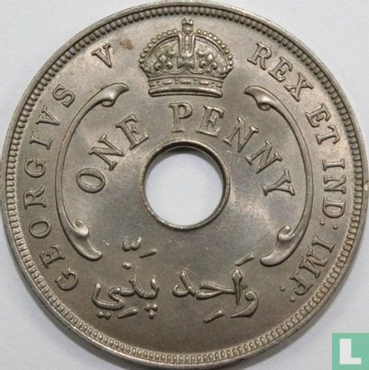 British West Africa 1 penny 1936 (without mintmark - type 1) - Image 2